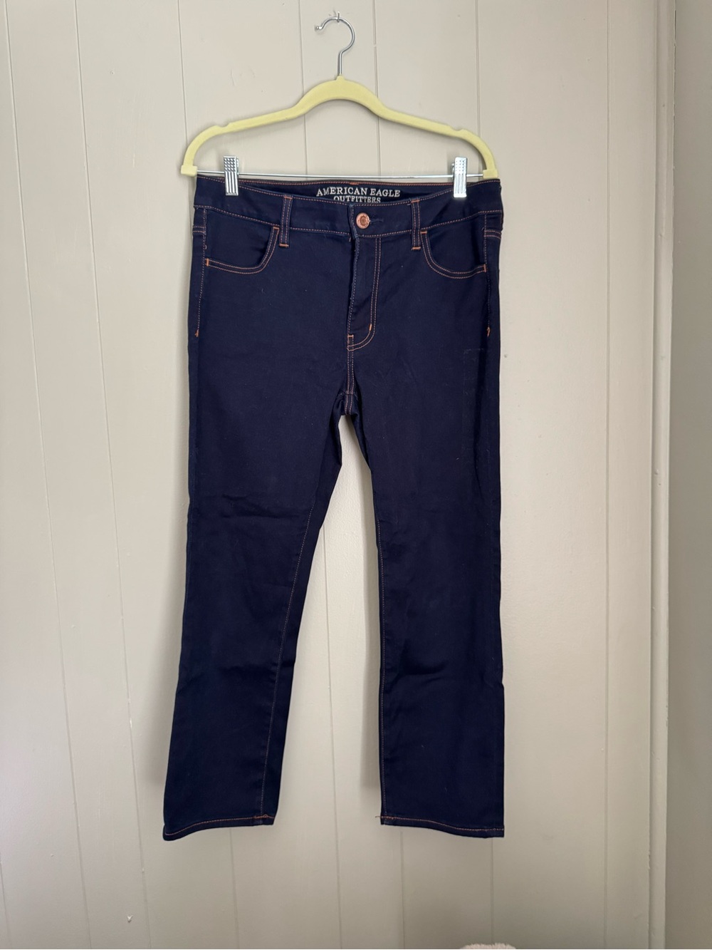 American Eagle Outfitters Women’s Dark Blue Stretch Jeggings